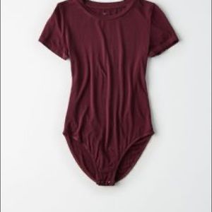 American Eagle Crew Neck Bodysuit